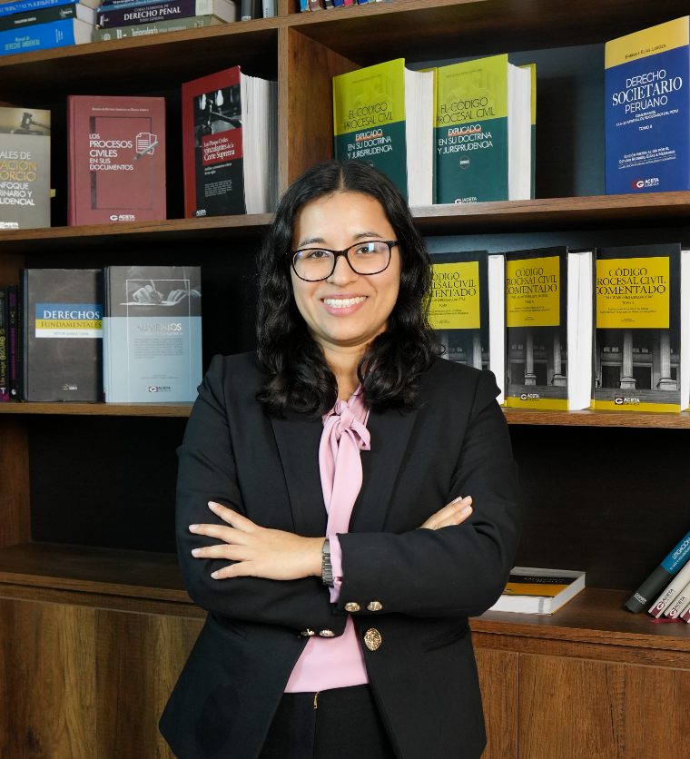 Yulissa Cadillo, abogada de ARFASA Abogados